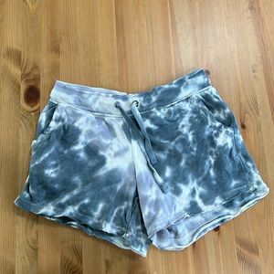 Tie dye packets shorts